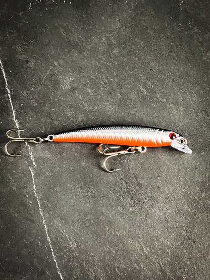 Outdoor Junction Series Skinny Long Hard Crankbait Sinking Minnow: Blu