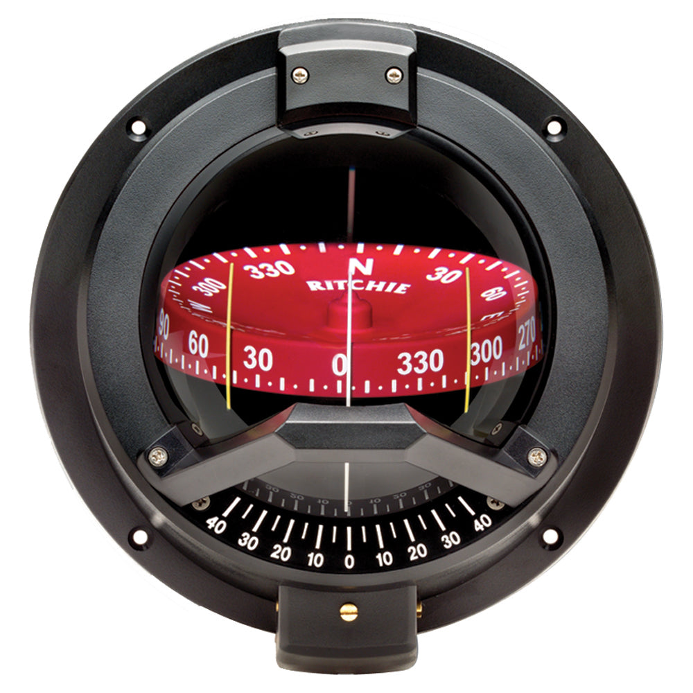 Ritchie BN-202 Navigator Compass - Bulkhead Mount - Black [BN-202] - Sea & Tech Outfitters Florida, LLC