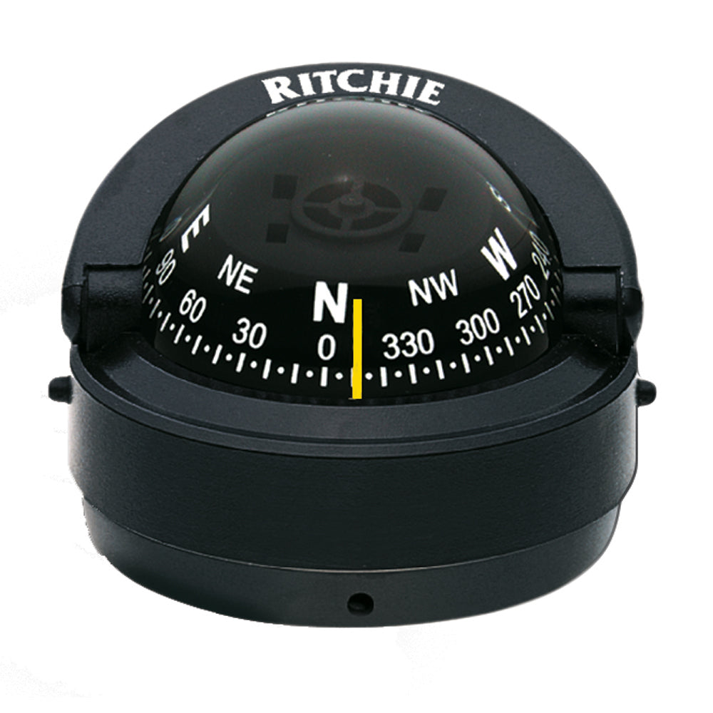 Ritchie S-53 Explorer Compass - Surface Mount - Black [S-53] - Sea & Tech Outfitters Florida, LLC