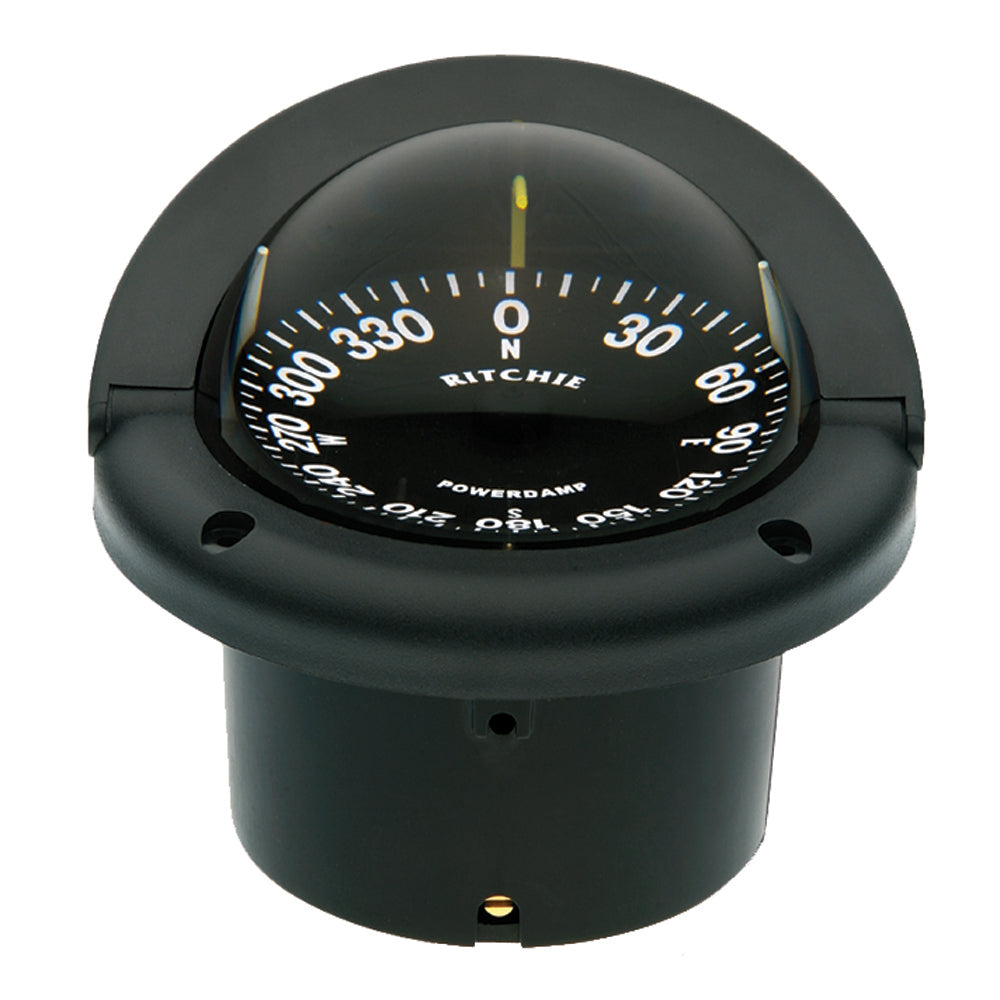 Ritchie HF-742 Helmsman Compass - Flush Mount - Black [HF-742] - Sea & Tech Outfitters Florida, LLC