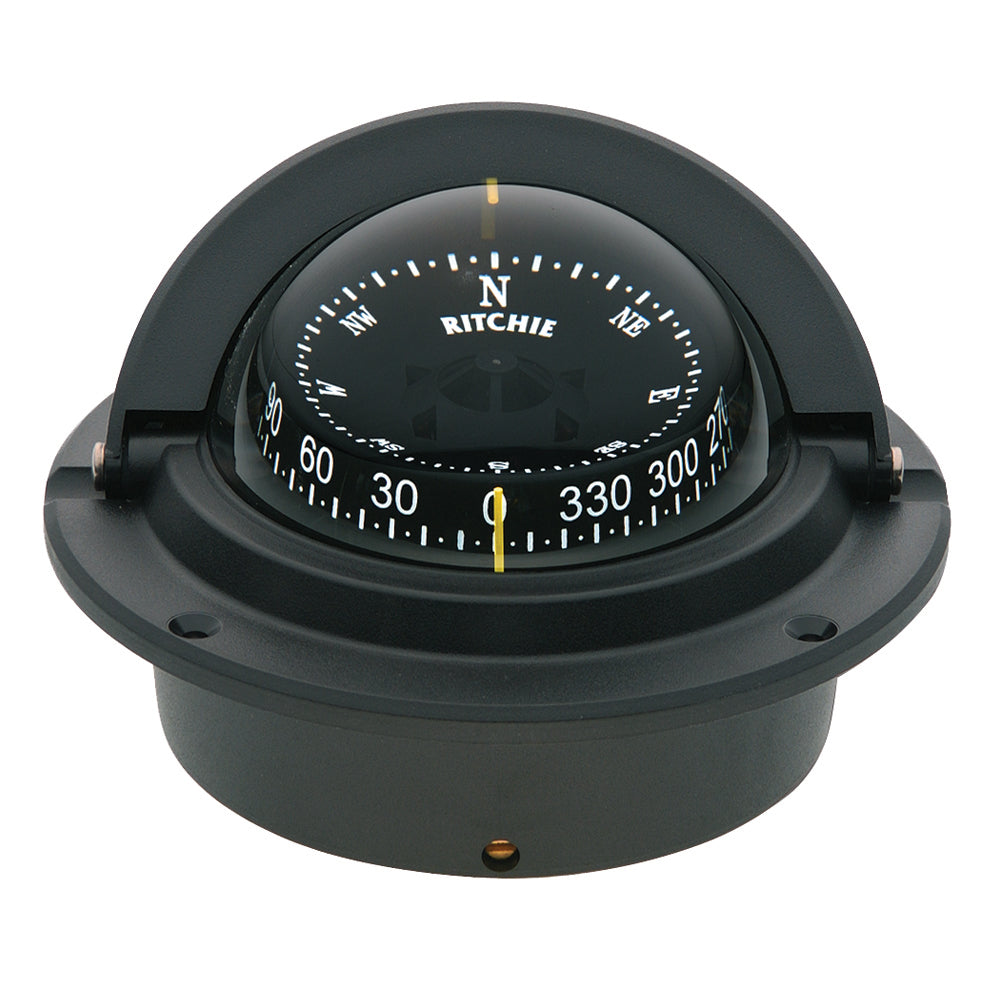 Ritchie F-83 Voyager Compass - Flush Mount - Black [F-83] - Sea & Tech Outfitters Florida, LLC