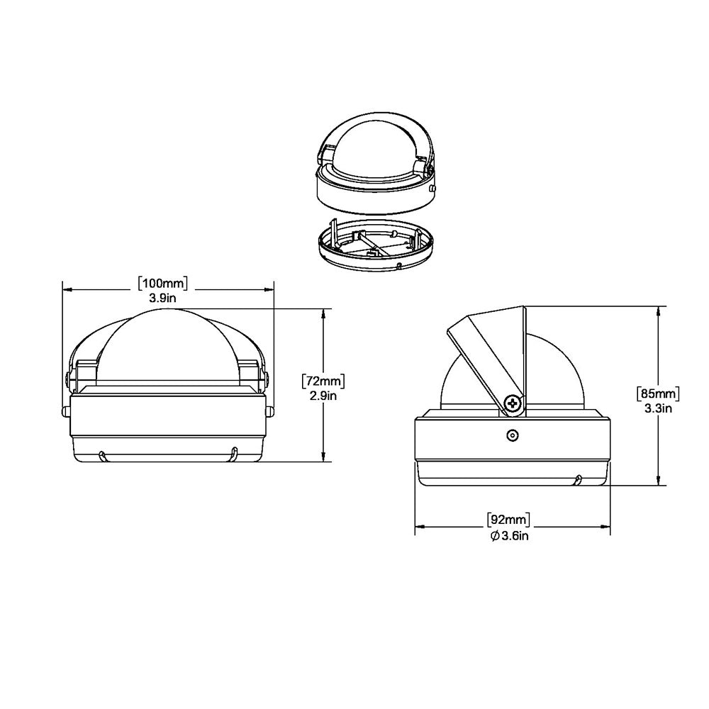 Ritchie RA-93 RitchieAngler Compass - Surface Mount - Gray [RA-93] - Sea & Tech Outfitters Florida, LLC