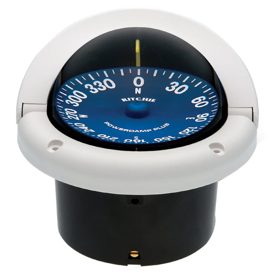 Ritchie SS-1002W SuperSport Compass - Flush Mount - White [SS-1002W] - Sea & Tech Outfitters Florida, LLC