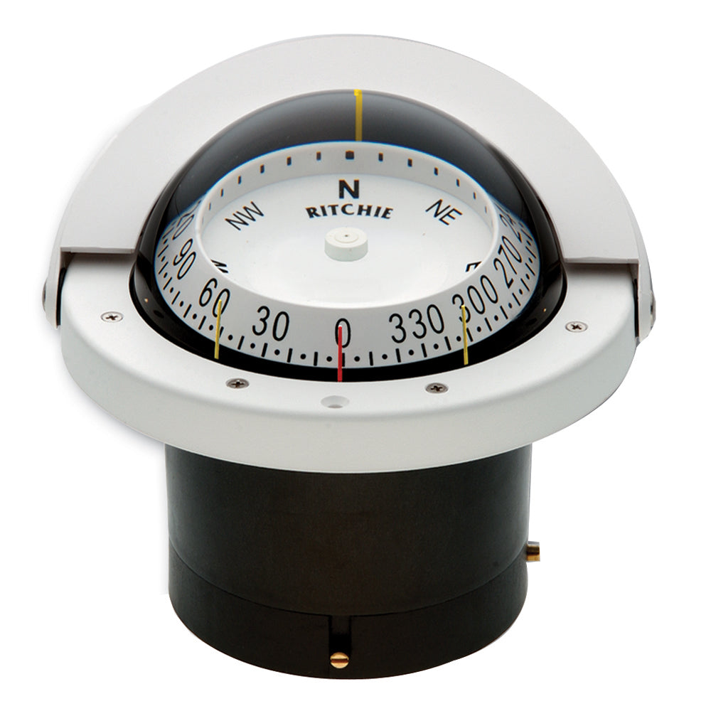 Ritchie FNW-203 Navigator Compass - Flush Mount - White [FNW-203] - Sea & Tech Outfitters Florida, LLC