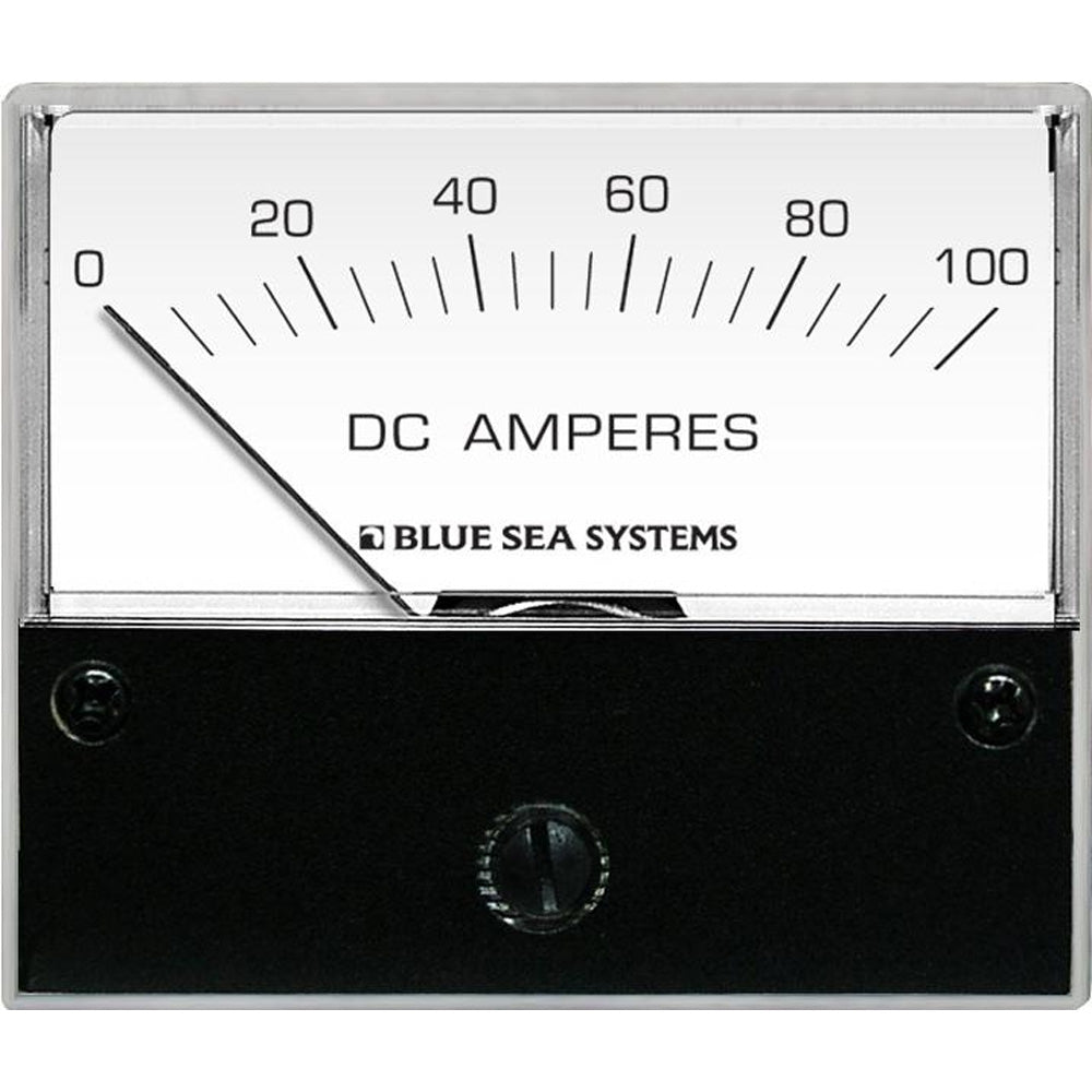 Blue Sea 8017 DC Analog Ammeter - 2-3/4" Face, 0-100 Amperes DC [8017] - Sea & Tech Outfitters Florida, LLC