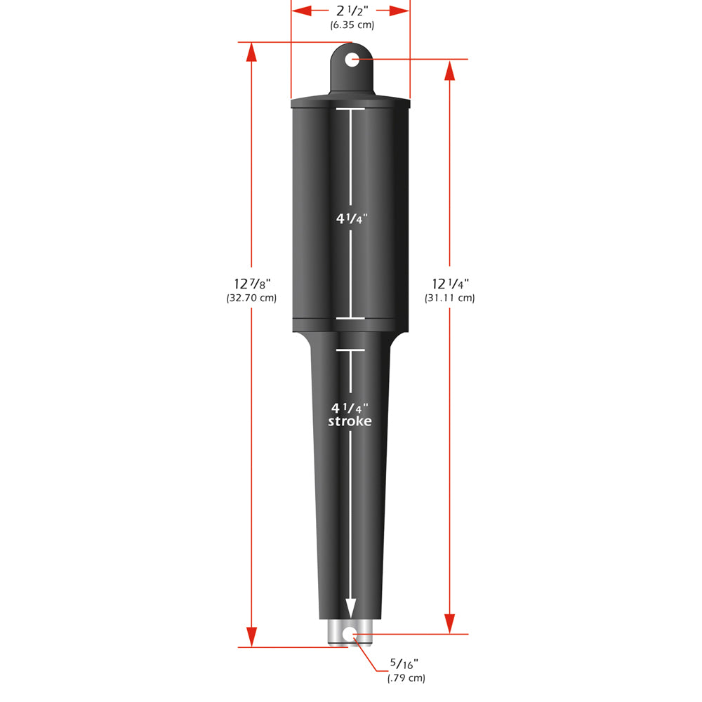 Lenco 102XD Extreme Duty Actuator - 12V - 4-1/4" Stroke [15060-001] - Sea & Tech Outfitters Florida, LLC