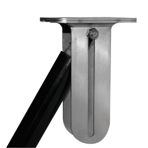 LENCO STAINLESS SLIDE BRACKET F/ HATCH LIFT