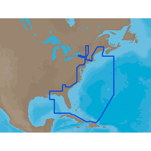 C-MAP MAX NA-M022 - U.S. East Coast & The Bahamas - SD&trade; Card