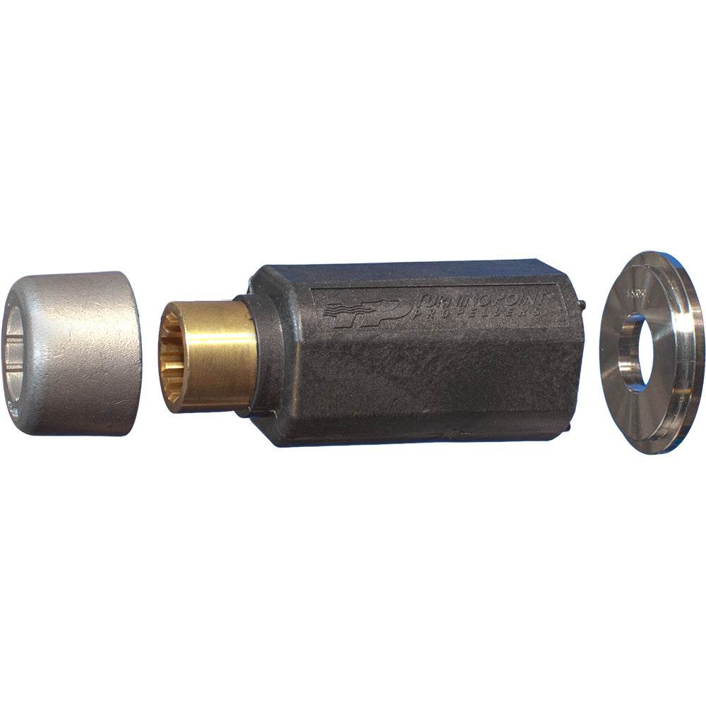 Turning Point Hub Kit #502 [11500200] with brass splines and corrosion-resistant materials.