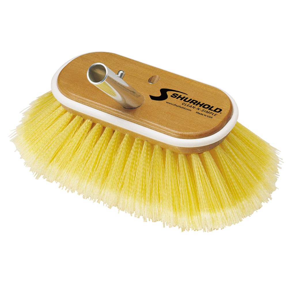 Shurhold 6" Polystyrene Soft Bristles Deck Brush [960] - Sea & Tech Outfitters Florida, LLC