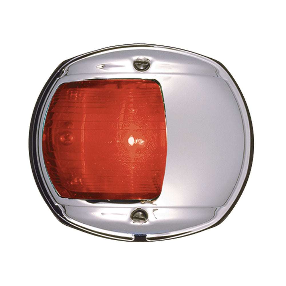 Perko LED Side Light - Red - 12V - Chrome Plated Housing [0170MP0DP3] - Sea & Tech Outfitters Florida, LLC