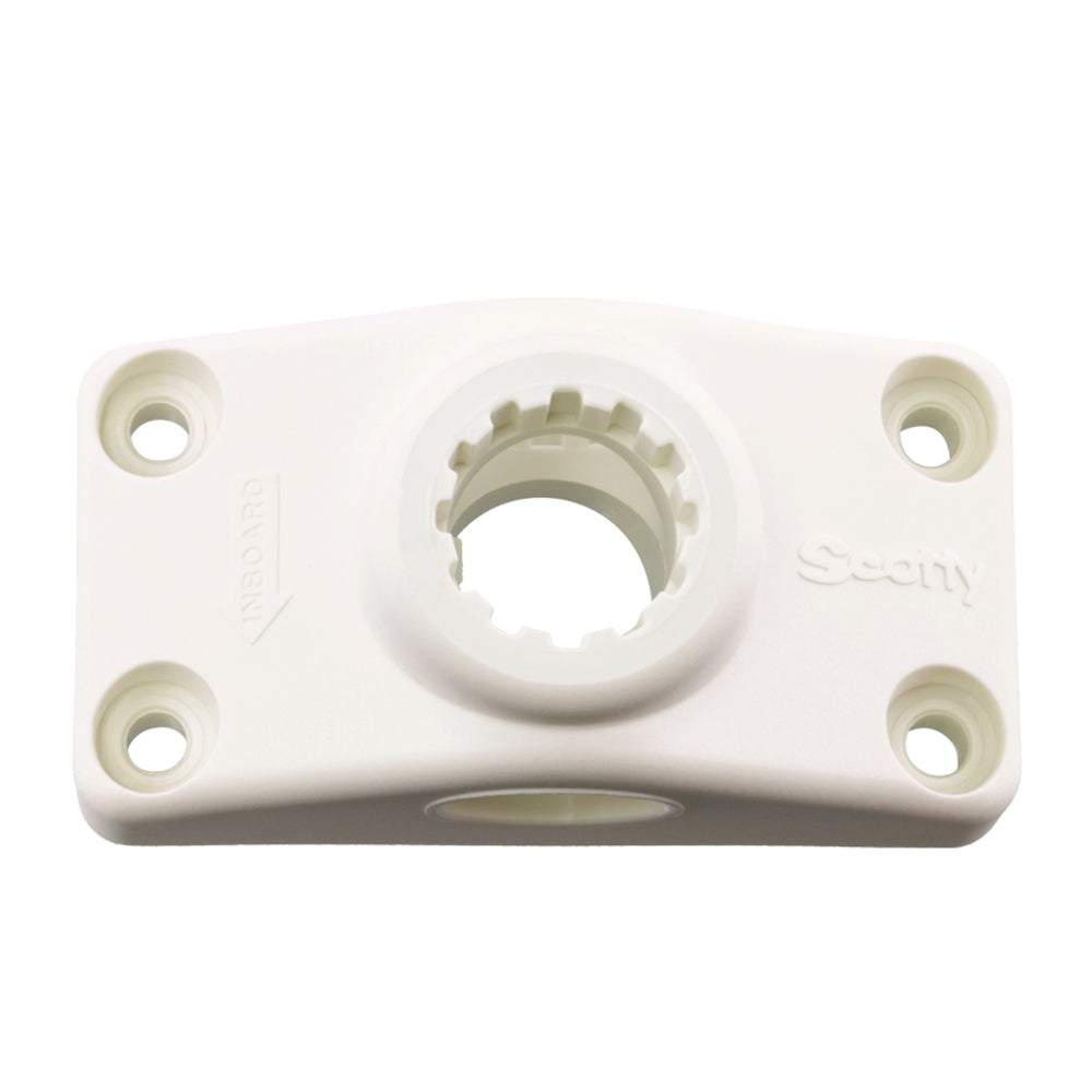 Scotty Combination Side / Deck Mount - White [241-WH] - Sea & Tech Outfitters Florida, LLC