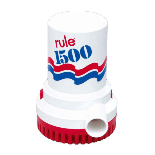 Rule 1500 GPH Non-Automatic Bilge Pump - 24v [03] - Sea & Tech Outfitters Florida, LLC