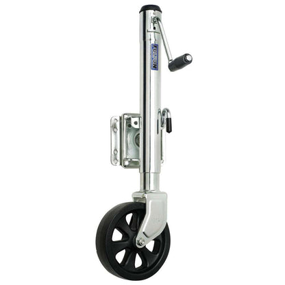 Fulton Single Wheel 1,500 lbs. Bolt-Thru Swivel Jack [XP15 0101] - Sea & Tech Outfitters Florida, LLC