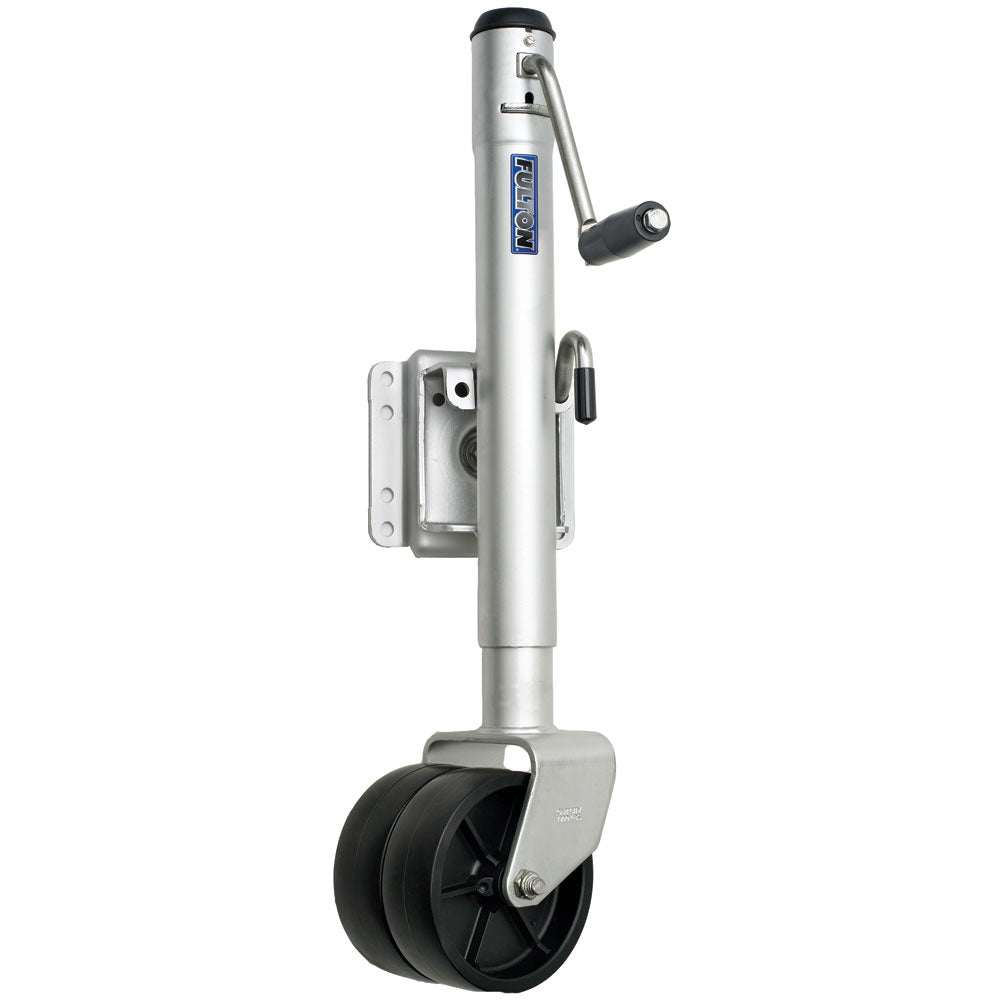 Fulton Dual Wheel 1,500 lbs. Bolt-Thru Swivel Jack [XPD15L0101] - Sea & Tech Outfitters Florida, LLC