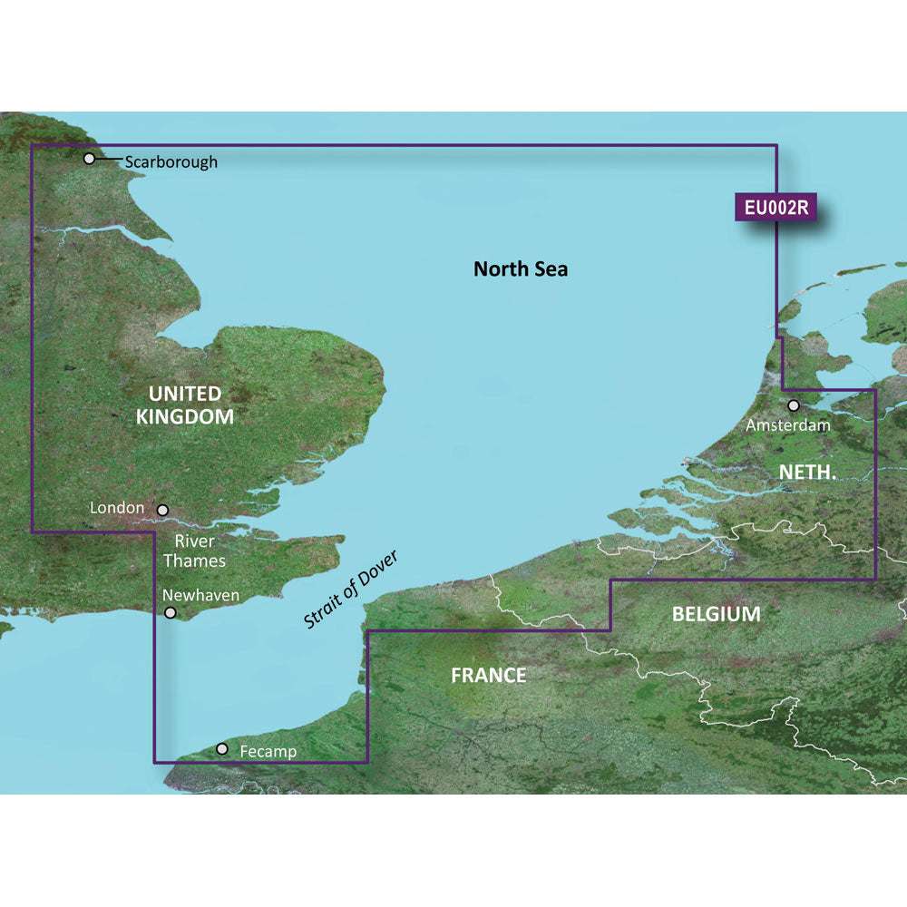 Garmin BlueChart g3 HD - HXEU002R - Dover to Amsterdam  England Southeast - microSD/SD [010-C0761-20] - Sea & Tech Outfitters Florida, LLC