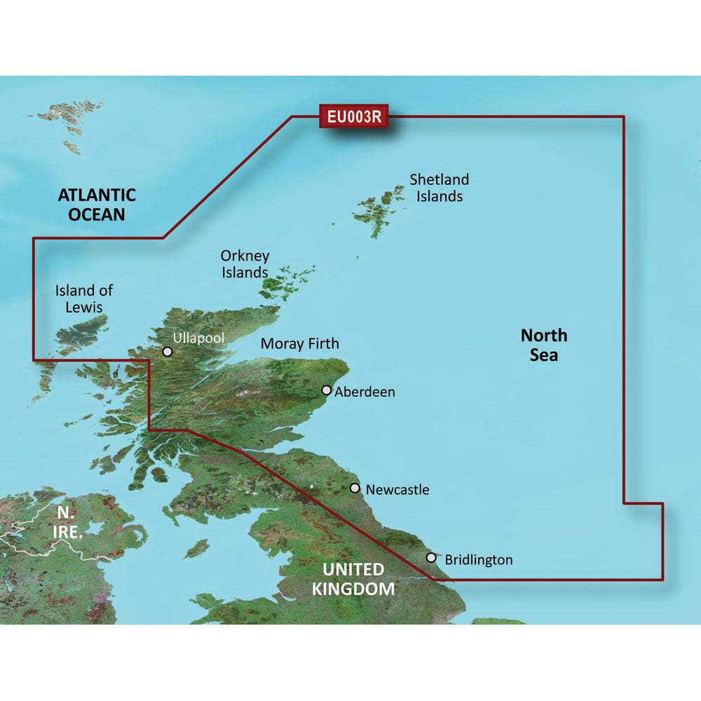 Garmin BlueChart g3 HD - HXEU003R - Great Britain Northeast Coast - microSD/SD [010-C0762-20] - Sea & Tech Outfitters Florida, LLC