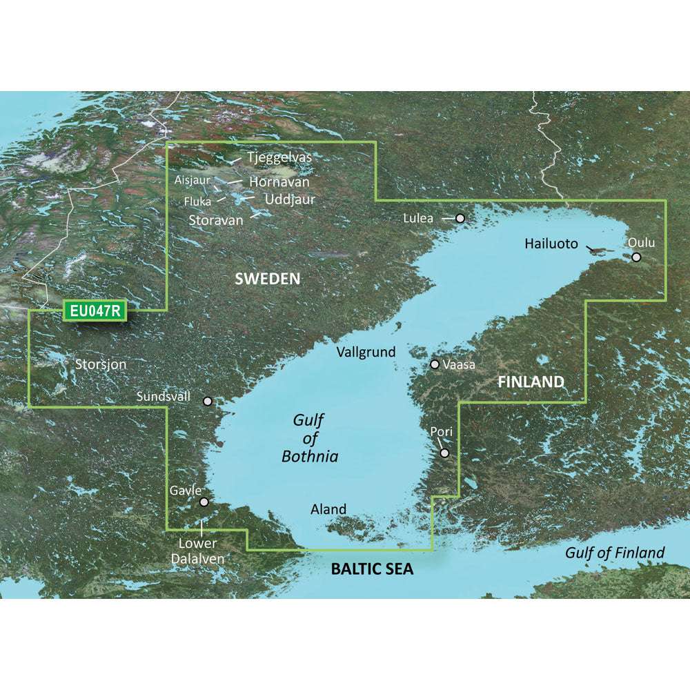 Garmin BlueChart g3 HD - HXEU047R - Gulf of Bothnia - Kalix to Grisslehamn - microSD/SD [010-C0783-20] - Sea & Tech Outfitters Florida, LLC