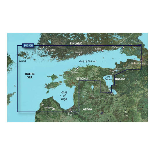 Garmin BlueChart g3 HD - HXEU050R - Aland to Vybord - microSD/SD [010-C0786-20] - Sea & Tech Outfitters Florida, LLC