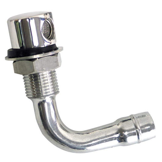 Whitecap Fuel Vent - Round Head, 90 Degree, 5/8" Hose [6023C] - Sea & Tech Outfitters Florida, LLC