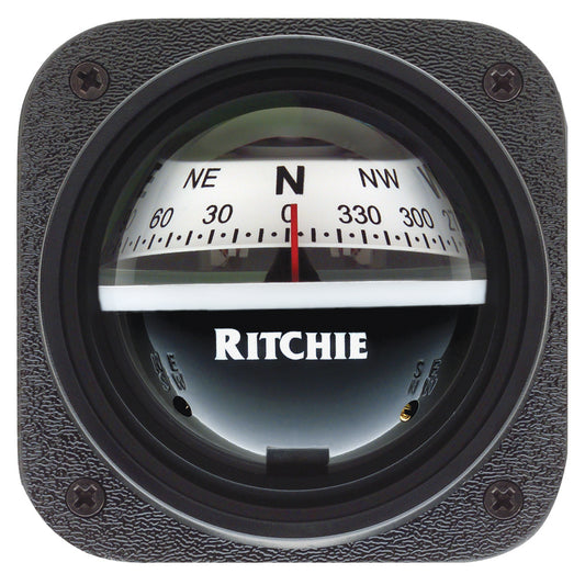 Ritchie V-527 Kayak Compass - Bulkhead Mount - White Dial [V-527] - Sea & Tech Outfitters Florida, LLC