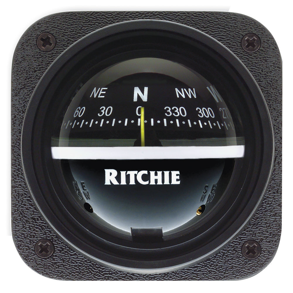 Ritchie V-537 Explorer Compass - Bulkhead Mount - Black Dial [V-537] - Sea & Tech Outfitters Florida, LLC