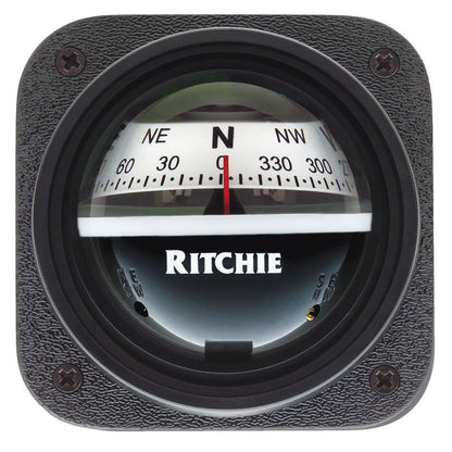 Ritchie V-537W Explorer Compass - Bulkhead Mount - White Dial [V-537W] - Sea & Tech Outfitters Florida, LLC