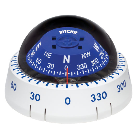 Ritchie XP-99W Kayaker Compass - Surface Mount - White [XP-99W] - Sea & Tech Outfitters Florida, LLC