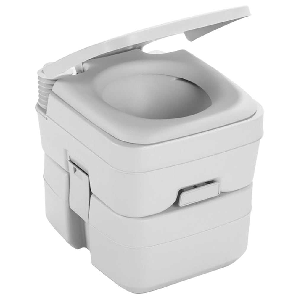 Dometic 965 MSD Portable Toilet w/Mounting Brackets - 5 Gallon - Platinum [311196506] - Sea & Tech Outfitters Florida, LLC