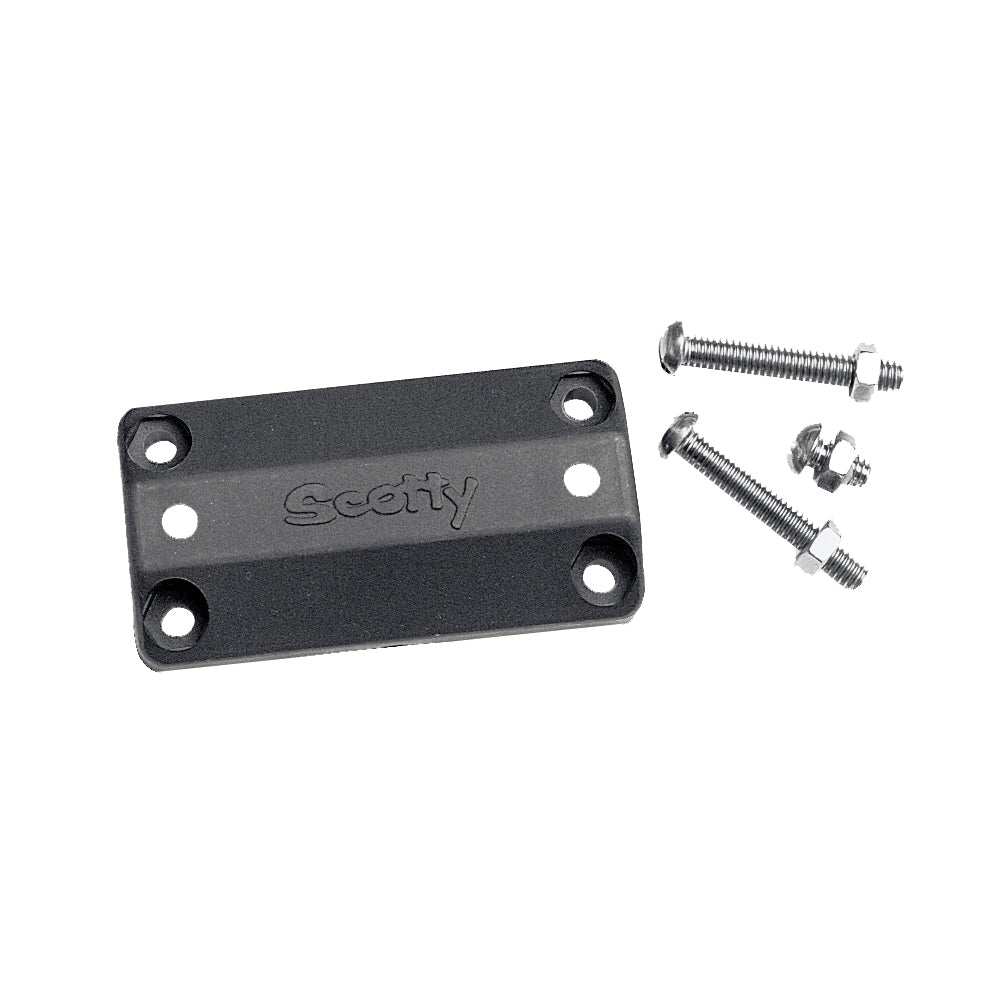 Scotty 242 Rail Mounting Adapter 7/8"-1" - Black [242-BK] - Sea & Tech Outfitters Florida, LLC