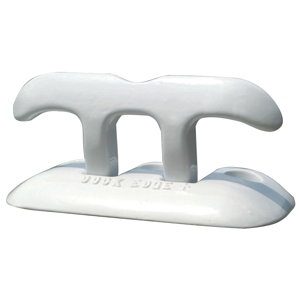 Dock Edge Flip Up Dock Cleat 8" - White [2608W-F] - Sea & Tech Outfitters Florida, LLC