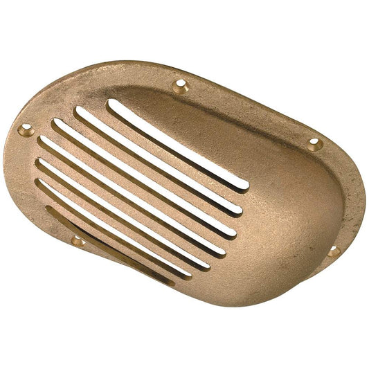 Perko 3-1/2" x 2-1/2" Scoop Strainer Bronze MADE IN THE USA [0066DP1PLB] - Sea & Tech Outfitters Florida, LLC