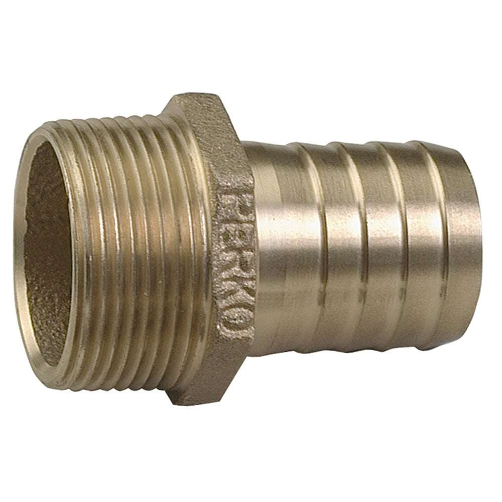 Perko 3/4" Pipe to Hose Adapter Straight Bronze MADE IN THE USA [0076DP5PLB] - Sea & Tech Outfitters Florida, LLC