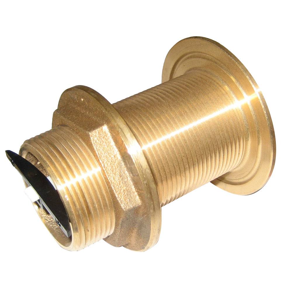 Perko 1-1/2" Thru-Hull Fitting w/Pipe Thread Bronze MADE IN THE USA [0322DP8PLB] - Sea & Tech Outfitters Florida, LLC