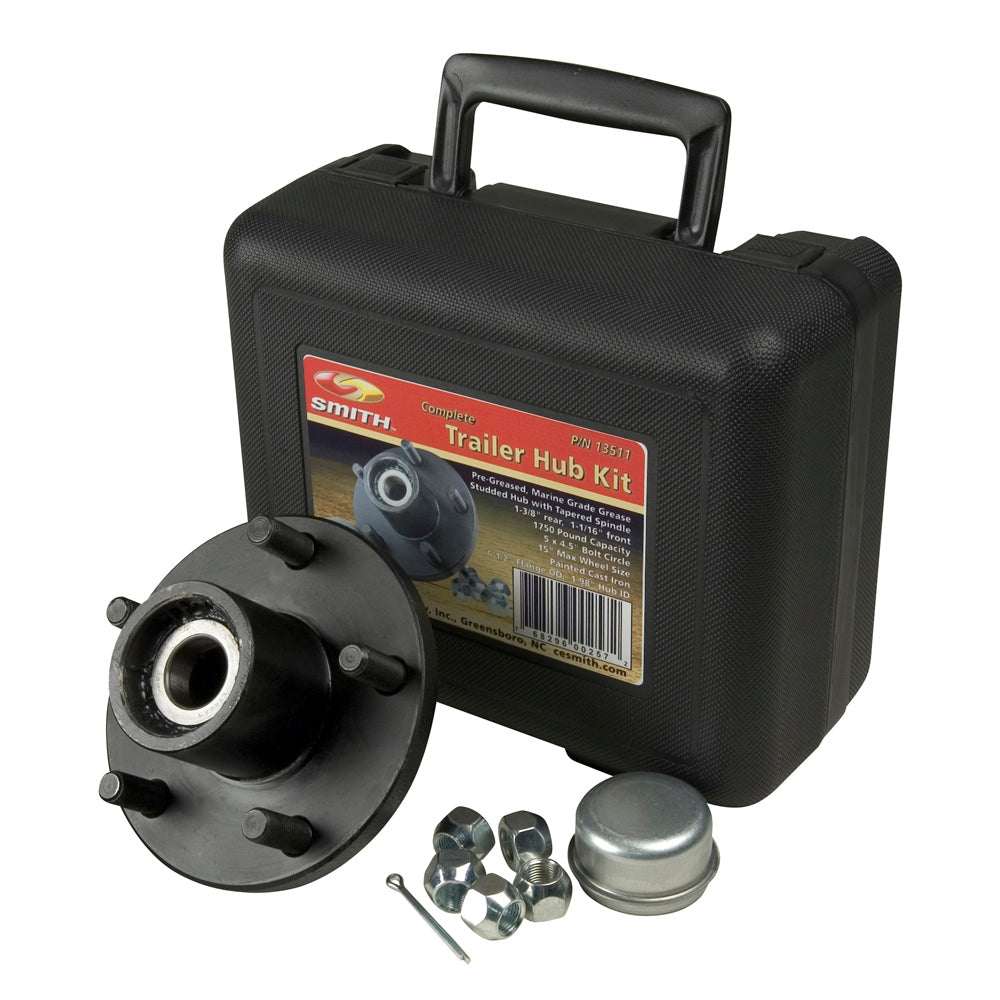 C.E. Smith Trailer Hub Kit Package 1-1/16" Stud 5 x 4-1/2 [13311] - Sea & Tech Outfitters Florida, LLC