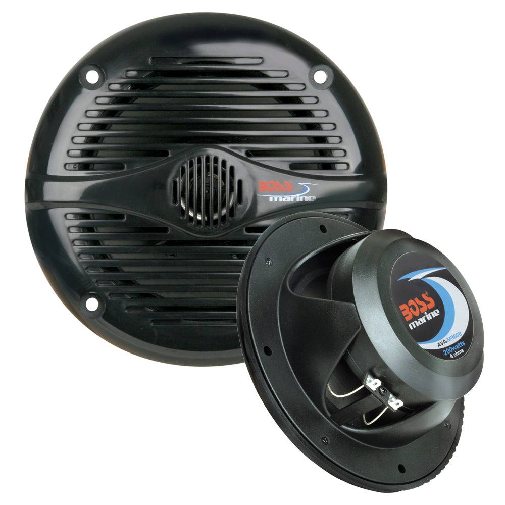 Boss Audio 6.5" MR60B Speakers - Black - 200W [MR60B] - Sea & Tech Outfitters Florida, LLC