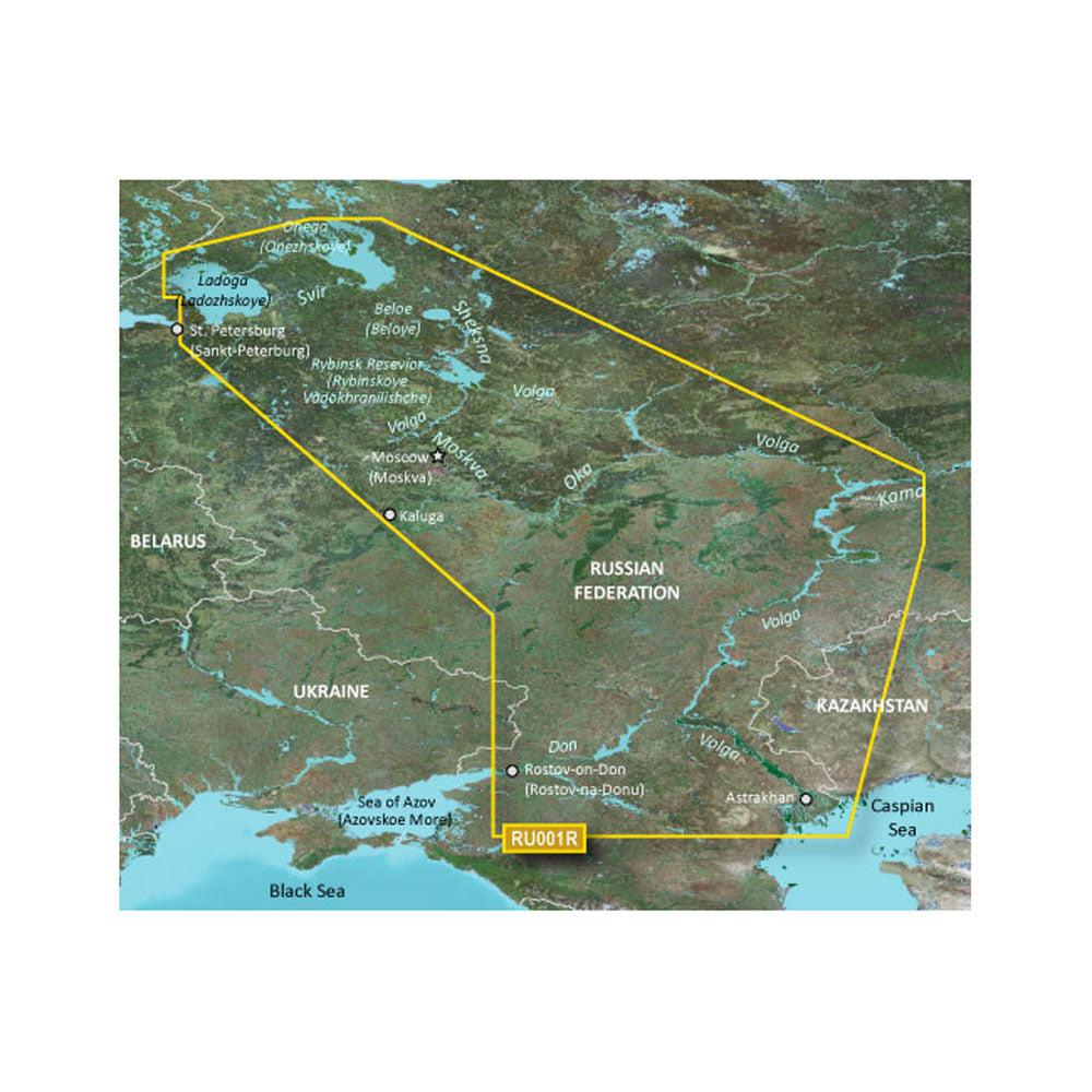 Garmin BlueChart g3 HD - HXEU062R - Russian Inland Waterways - microSD/SD [010-C1048-20] - Sea & Tech Outfitters Florida, LLC