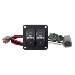 LENCO 122 CARLING DOUBLE ROCKER SWITCH KIT