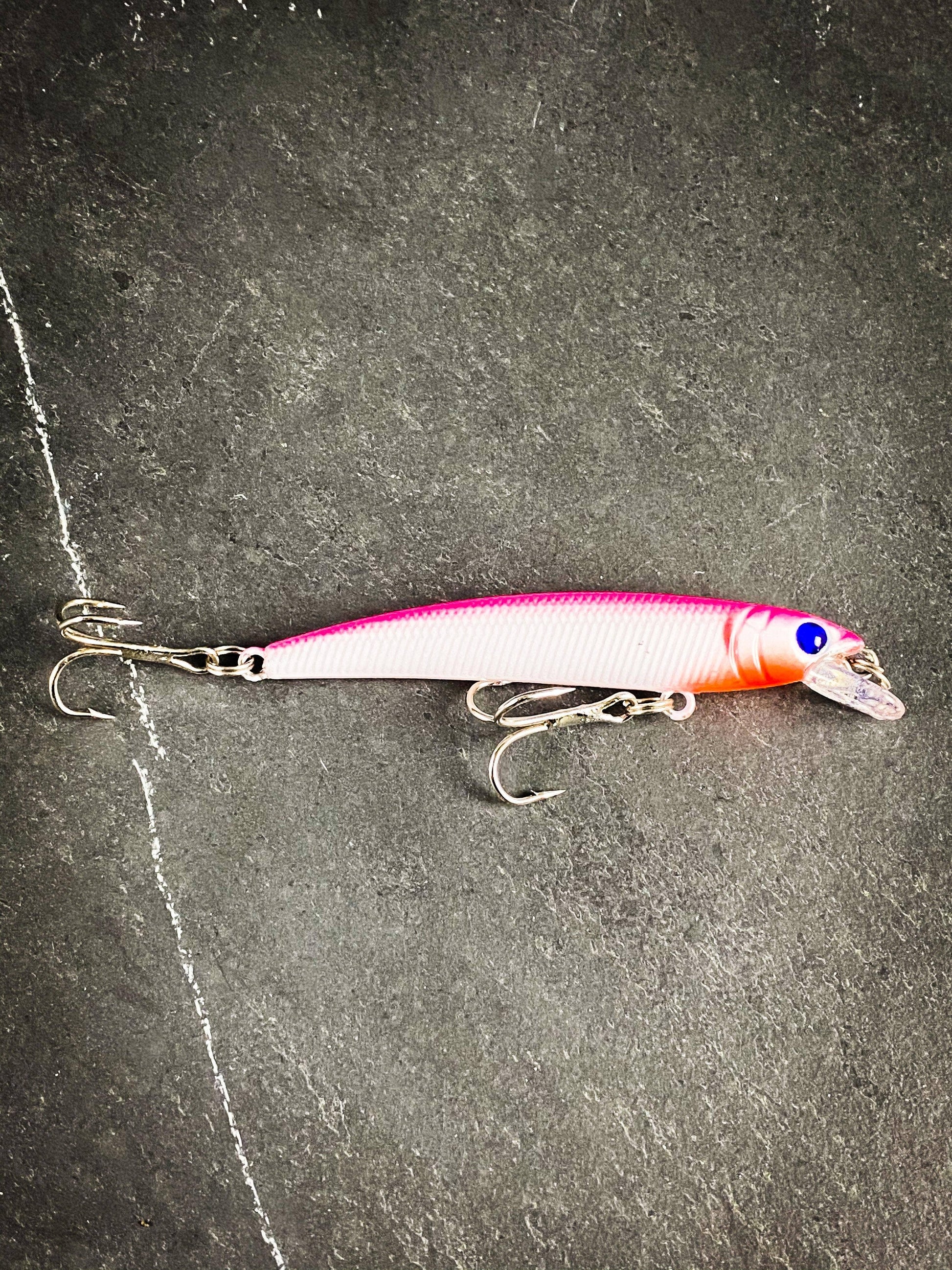 Outdoor Junction Series Skinny Long Hard Crankbait Sinking Minnow: Eli