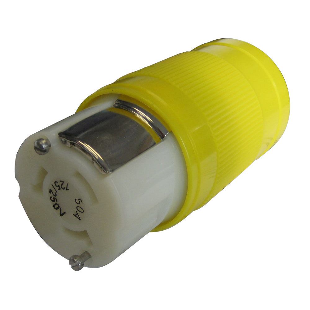 Marinco 50A 125/250V Locking Connector [6364CRN] - Sea & Tech Outfitters Florida, LLC