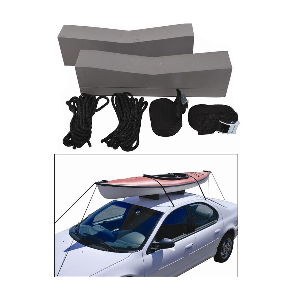 Attwood Kayak Car-Top Carrier Kit [11438-7] - Sea & Tech Outfitters Florida, LLC