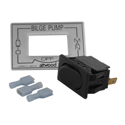 Attwood 3-Way Auto/Off/Manual Bilge Pump Switch [7615A3] - Sea & Tech Outfitters Florida, LLC