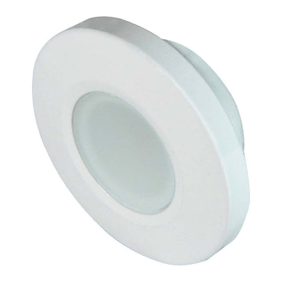 Lumitec Orbit - Flush Mount Down Light - White Finish - 2-Color Blue/White Dimming [112521] - Sea & Tech Outfitters Florida, LLC