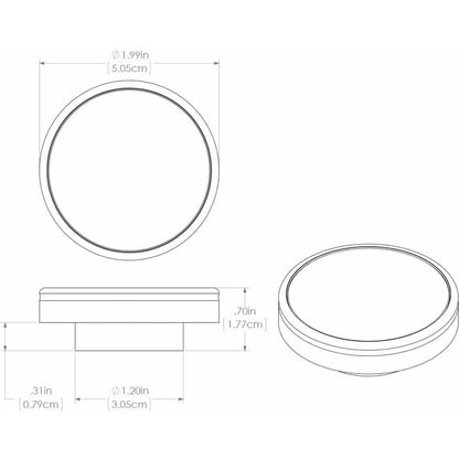 Lumitec Halo - Flush Mount Down Light - White Finish - White Non-Dimming [112823] - Sea & Tech Outfitters Florida, LLC