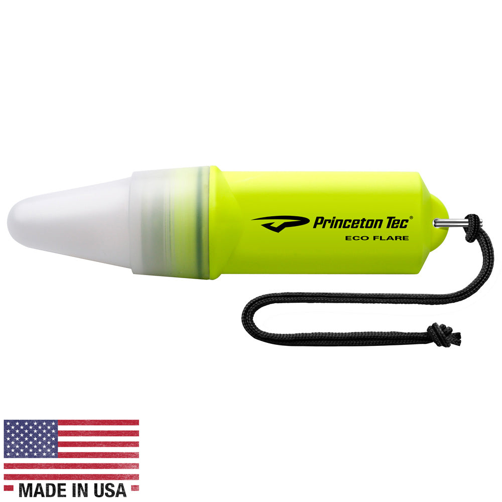 Princeton Tec ECO FLARE - Neon Yellow [EF-2-NY] - Sea & Tech Outfitters Florida, LLC