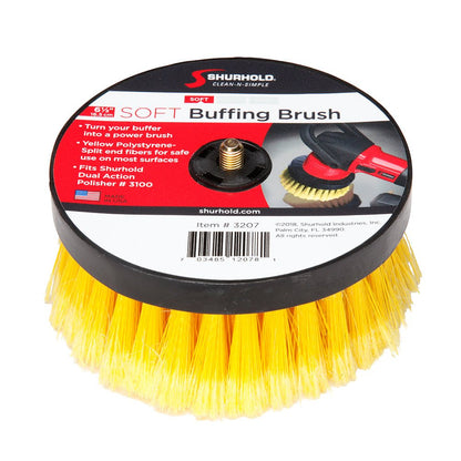 Shurhold 6-1/2" Soft Brush f/Dual Action Polisher [3207] - Sea & Tech Outfitters Florida, LLC