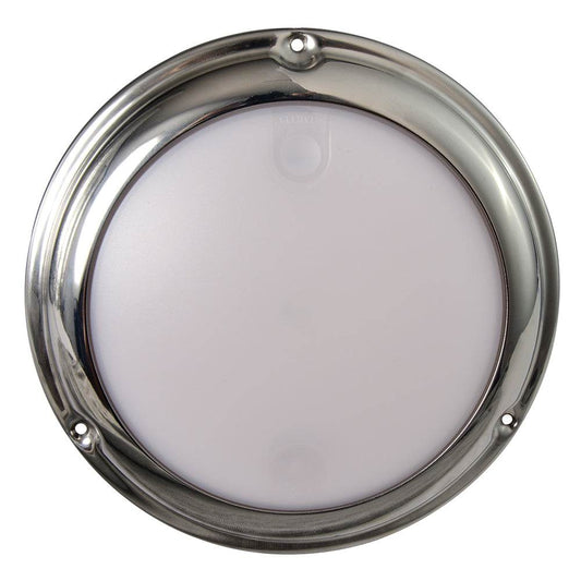 Lumitec TouchDome - Dome Light - Polished SS Finish - 2-Color White/Blue Dimming [101097] - Sea & Tech Outfitters Florida, LLC