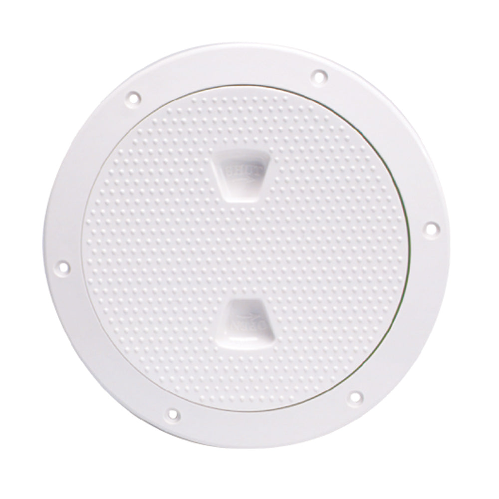 Beckson 6" Non-Skid Screw-Out Deck Plate - White [DP62-W] - Sea & Tech Outfitters Florida, LLC