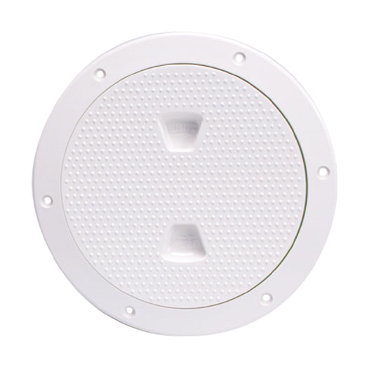 Beckson 6" Non-Skid Screw-Out Deck Plate - White [DP62-W] - Sea & Tech Outfitters Florida, LLC