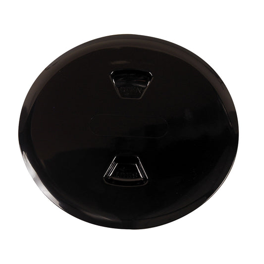 Beckson 5" Twist-Out Deck Plate - Black [DP50-B] - Sea & Tech Outfitters Florida, LLC